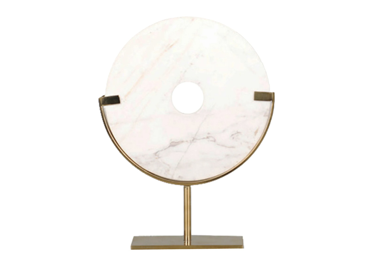 Circular Marble Sculpture